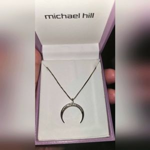 Michael Hill Crescent Moon Necklace